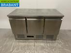 RVS Koelwerkbank 3 deuren 137 cm 230V Horeca, Zakelijke goederen, Horeca | Keukenapparatuur, Ophalen of Verzenden, Gebruikt