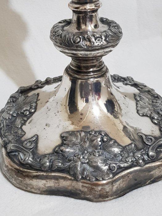 Taperstick (kleine blaker met een dunne pijp) - Verzilverd -, Antiek en Kunst, Curiosa en Brocante