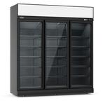 Koelkast 3 Glasdeuren 1530L INS-1530R BL, Gebruikt, Koelen en Vriezen