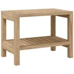 Teakhouten Badkamertafel 60x30 - Tweedekansje voor jouw b..., Huis en Inrichting, Overige typen, Nieuw, Minder dan 100 cm, 25 tot 50 cm