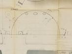 Joe Colombo - disegno per lampada Curvilampada per Kartell