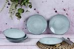 Tweedekans | bord CLOUD Ø21,5cm - 6 stuks - Stormgrijs, Huis en Inrichting, Keuken | Servies, Ophalen of Verzenden, Zo goed als nieuw