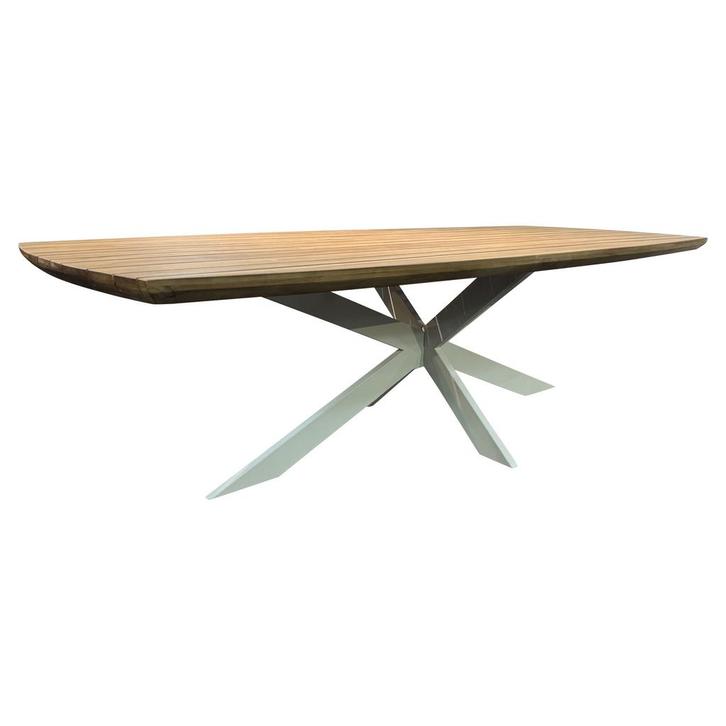 Lido dining tuintafel 240x110xH75 cm acacia blad natural, Tuin en Terras, Tuintafels, Nieuw, Ophalen of Verzenden