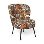 Fauteuil Frida - gebloemd - 77x69x60 cm, Huis en Inrichting, Verzenden, Nieuw