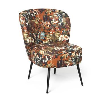 Fauteuil Frida - gebloemd - 77x69x60 cm beschikbaar voor biedingen