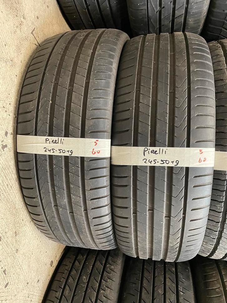 245-50-19 Pirelli Zomerbanden 5mm Incl Montage 245 50 19, Auto-onderdelen, Banden en Velgen, 19 inch, Zomerbanden, 245 mm, Terreinwagen