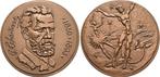 Bronze-medaille 1965 Musik Tschaikowski, Pjotr Iljitsch 1..., Postzegels en Munten, Penningen en Medailles, Verzenden