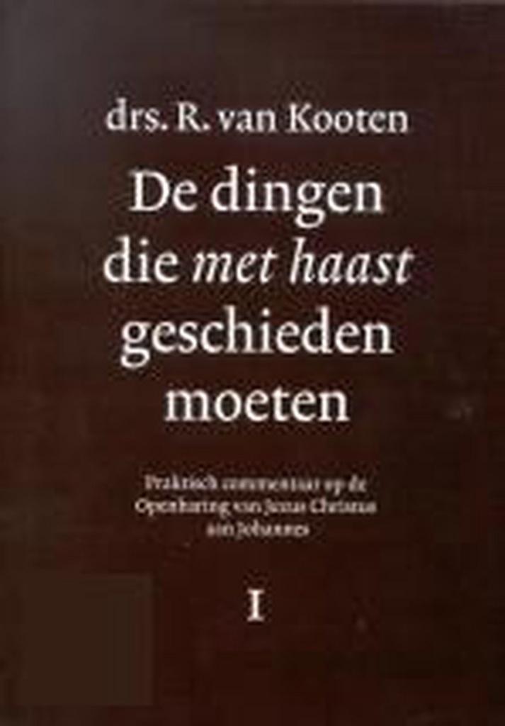 DINGEN DIE MET HAAST ... OPENBARINGEN 1 9789058292957, Boeken, Godsdienst en Theologie, Gelezen, Verzenden