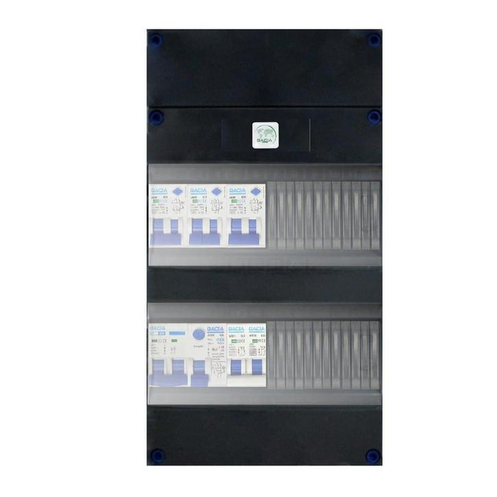 Gacia groepenkast 1 fase 3 alamat + kookgroep, Doe-het-zelf en Verbouw, Elektra en Kabels, Nieuw, Ophalen of Verzenden