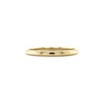 Gouden gladde (aanschuif)ring 14 karaat, Verzenden, Zo goed als nieuw, Goud, Goud