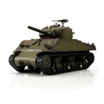 Torro 1/16 RC Tank M4A3 Sherman Groen BB+IR vanaf €239!, Nieuw, Ophalen of Verzenden