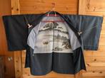 Heren Japanse kimono- en haori-set – Mt. Fuji-landschap