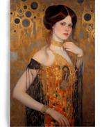 Ksavera - Belle Epoque DS0736 - canvas XXL - 120cm, Antiek en Kunst