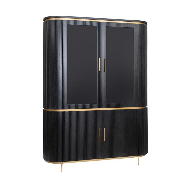 *WOONWINKEL* Tower Living Rivello Buffetkast Ovaal Met Messi, Huis en Inrichting, Kasten | Buffetkasten, Nieuw, Verzenden