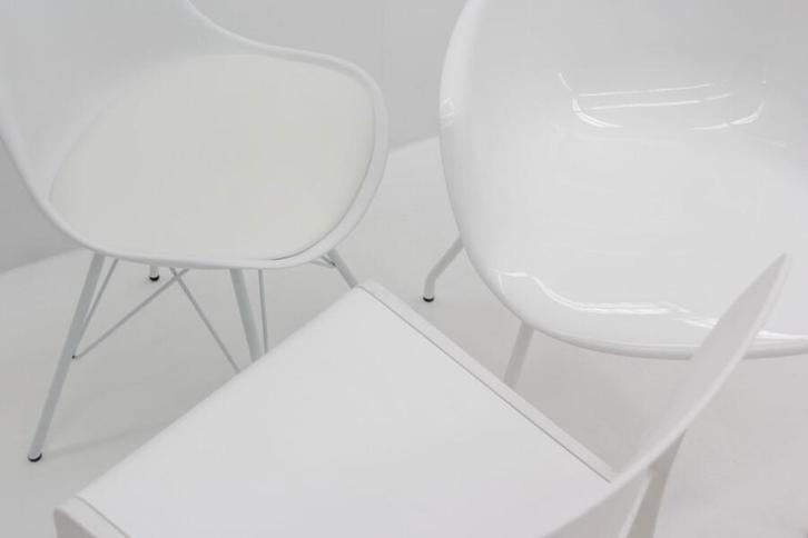 Kantinestoelen set - 5 stuks, Huis en Inrichting, Stoelen, Gebruikt, Ophalen of Verzenden