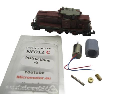 micromotor nf012C ombouwset voor Fleischmann V60, BR 346,, Hobby en Vrije tijd, Modeltreinen | N-Spoor, Gelijkstroom, Overige typen