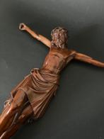 Crucifix - Buxushout - 1750-1800 - Corpus Christi - 28 cm, Antiek en Kunst