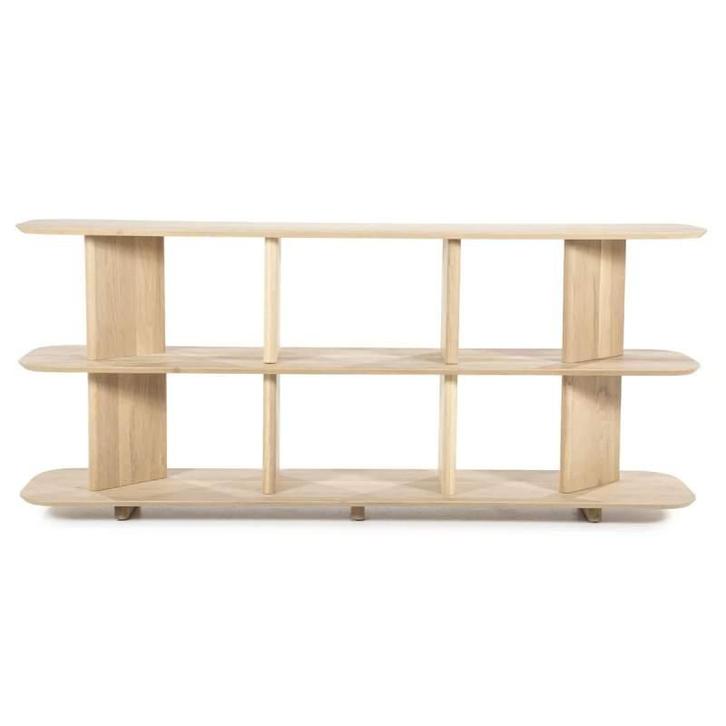 Dressoir Ty - Naturel - 96220 - dressoirs, Huis en Inrichting, Kasten | Dressoirs, Nieuw, Overige materialen