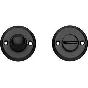 Intersteel WC-sluiting 8mm schroefgat mat zwart, Doe-het-zelf en Verbouw, Hang- en Sluitwerk, Nieuw, Ophalen of Verzenden