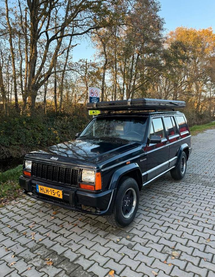 Jeep Cherokee XJ 4.0i BBS PERFORMANCE (172.733 km), Auto's, Jeep, Geïmporteerd, Onderhoudsboekje, Te koop, Automaat, SUV of Terreinwagen