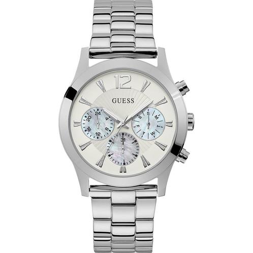 Guess Skylar Dames Horloge 42 mm - Zilverkleurig, Sieraden, Tassen en Uiterlijk, Horloges | Dames, Verzenden