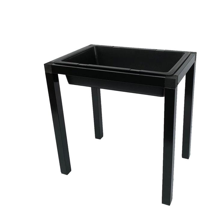 Aluminium volierebad met kunststof bad - Aluminium, Dieren en Toebehoren, Vogels | Hokken en Kooien, Nieuw, Verzenden