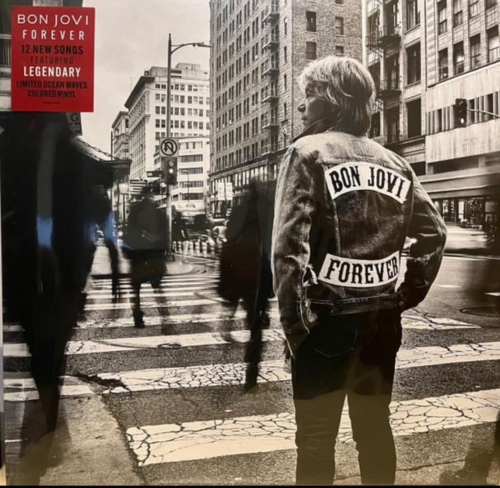 Bon Jovi - Forever -  Limited Edition - Ocean Waves viny..., Cd's en Dvd's, Vinyl | Rock, Nieuw in verpakking, 12 inch, Poprock