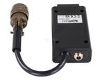 Jaltest MTU 10 Pins OBD - 16 Pins OBD2 Verloopkabel Verbrand, Verzenden, Nieuw