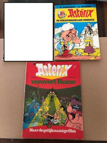 2 Zeldzamere Strips Asterix Filmeditie - Kinderboek beschikbaar voor biedingen