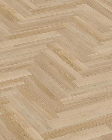Actie vloer Plak PVC Visgraat Naturel eiken - OP = OP! | beschikbaar voor biedingen