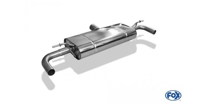 FOX Mercedes A-Klasse 176/245 4-matic einddemper dwars, uitg, Auto-onderdelen, Uitlaatsystemen, Nieuw, Verzenden