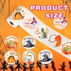 500 stickers labels rol vrolijke halloween 8 verschillende, Huis en Inrichting, Ophalen of Verzenden, Nieuw