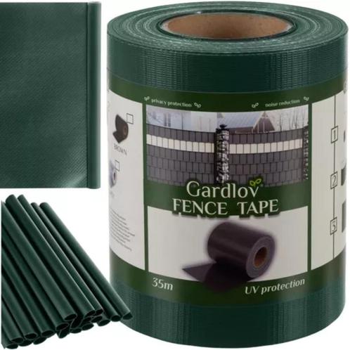 Gardlov Vlechtband Hekwerk - 19 cm x 35 m - UV-bestendig..., Tuin en Terras, Hand-tuingereedschap, Nieuw, Ophalen of Verzenden