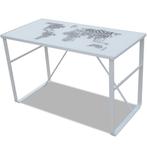 Rechthoekig Bureau Wereldkaart - Tweedekansje - Design &..., Ophalen of Verzenden, Nieuw, Bureau