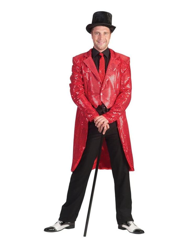 Slipjas Pailletten Rood Heren, Kleding | Heren, Carnavalskleding en Feestkleding, Nieuw, Ophalen of Verzenden