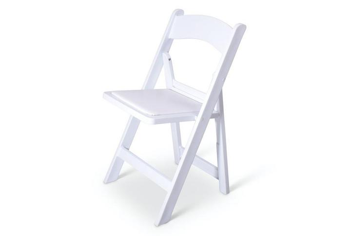 Klapstoel | Wedding chair - Wit, Huis en Inrichting, Stoelen, Nieuw, Kunststof, Ophalen of Verzenden