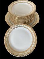 Tafelservies (12) - Porselein - Michelaud Lucien Limoges