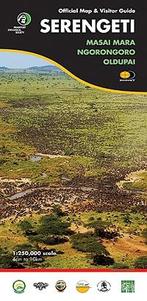 Parkkaart Serengeti Official Map &amp; Guide | Harvey Maps, Nieuw, Verzenden