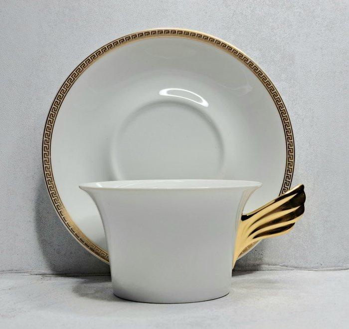 Rosenthal - Gianni Versace - Theekopje - Medaillon Méandre, Antiek en Kunst, Antiek | Glas en Kristal