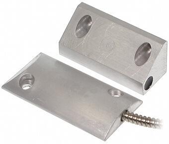 Magneetcontact/roldeurcontact compact aluminium poortcontact, Doe-het-zelf en Verbouw, Alarmsystemen