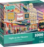 Night at the Theatre Puzzel (1000 stukjes) | Falcon -, Hobby en Vrije tijd, Denksport en Puzzels, Verzenden, Nieuw