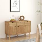 vidaXL Dressoir OTTA 114x43x73,5 cm massief grenenhout, Huis en Inrichting, Kasten | Dressoirs, 100 tot 150 cm, Verzenden, Nieuw