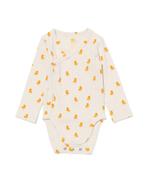 HEMA Newborn meegroei overslagromper rib met bamboe stretch, Verzenden, Nieuw