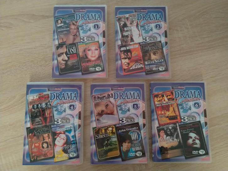 DVD - Drama Collection - volume 1 en 4, Cd's en Dvd's, Dvd's | Drama, Gebruikt, Drama, Vanaf 12 jaar, Verzenden
