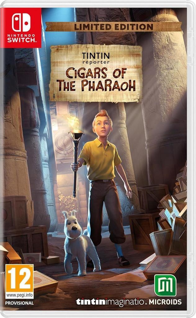 Switch Tintin Reporter: Cigars Of The Pharaoh [Limited Editi, Spelcomputers en Games, Spelcomputers | Nintendo Switch, Zo goed als nieuw