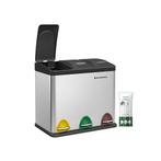 Keuken Vuilnisbak | 24L Metaal | B-keuze | Laatste Stuk!, Huis en Inrichting, Ophalen of Verzenden, Nieuw, IJzer, Met deksel