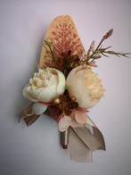 Luxe corsage, vintage corsage coffee schitterende kwaliteit, Ophalen of Verzenden, Nieuw