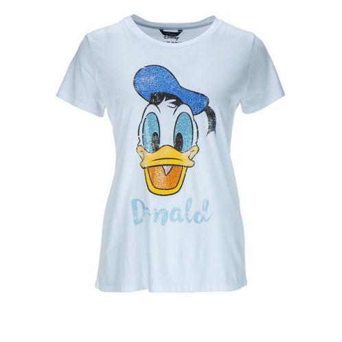 Princess goes Hollywood • wit t-shirt Donald Duck • 36, Kleding | Dames, Tops, Wit, Nieuw, Maat 36 (S), Verzenden