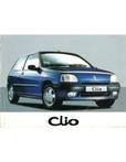 1996 RENAULT CLIO INSTRUCTIEBOEKJE NEDERLANDS