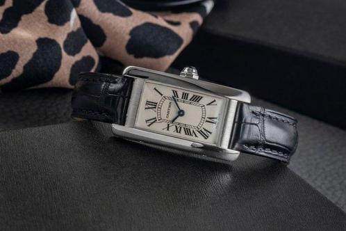 Cartier - Tank Américaine - W2601956 - Dames - 2005, Sieraden, Tassen en Uiterlijk, Horloges | Heren